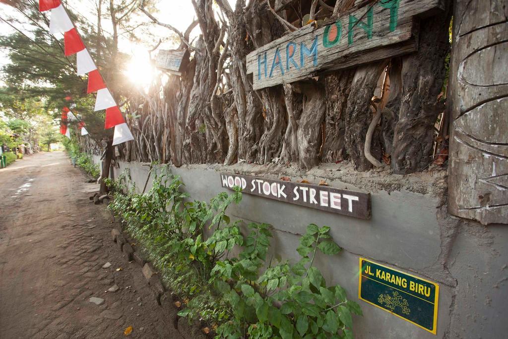 Hotel Woodstock Gili - Garden And Bungalows Gili Trawangan Exterior foto