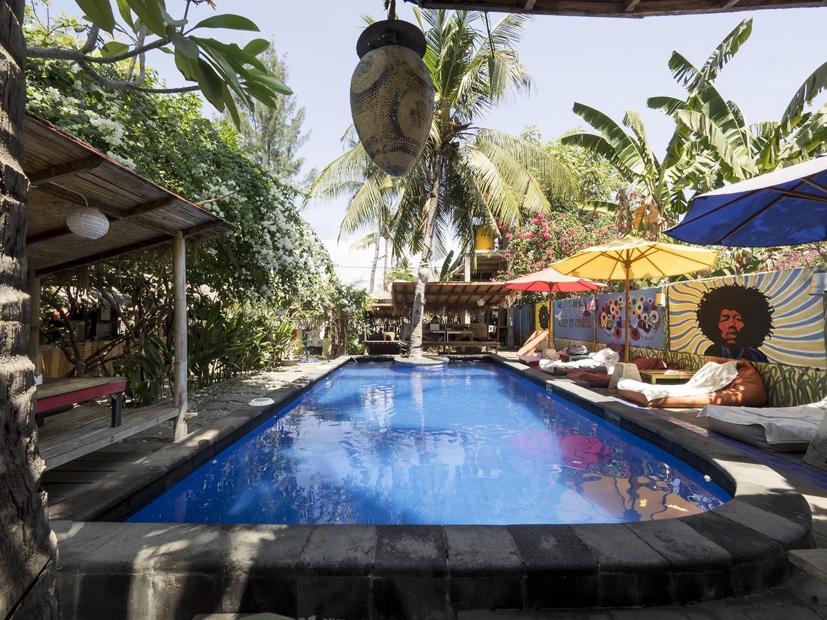 Hotel Woodstock Gili - Garden And Bungalows Gili Trawangan Exterior foto